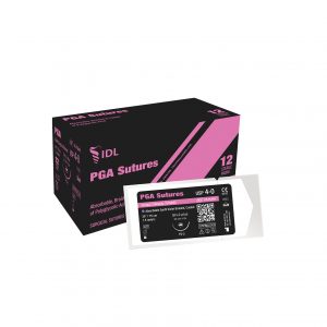 Шовный материал на основе полигликолидной кислоты PGA